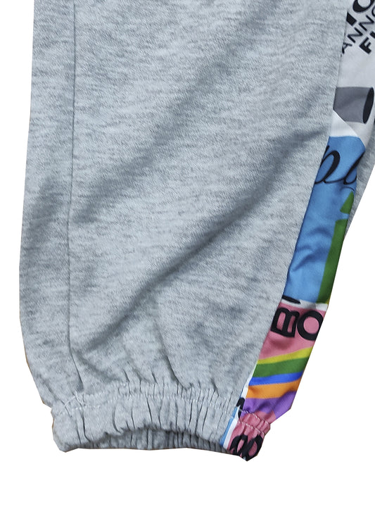 MONO GRIS INKEDUNISEX CABALLERO DAMA FRANJA COLORES