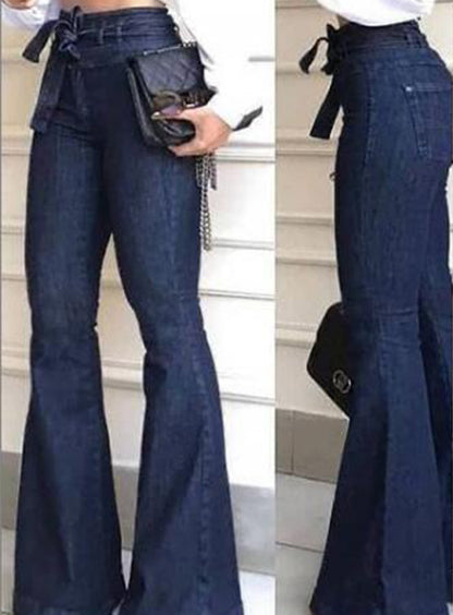 Pantalones de Jeans para Dama Holiday Con Cinturón-