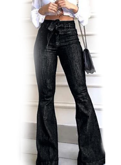 Pantalones de Jeans para Dama Holiday Con Cinturón-